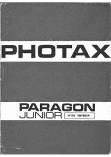 Photax Paragon manual. Camera Instructions.
